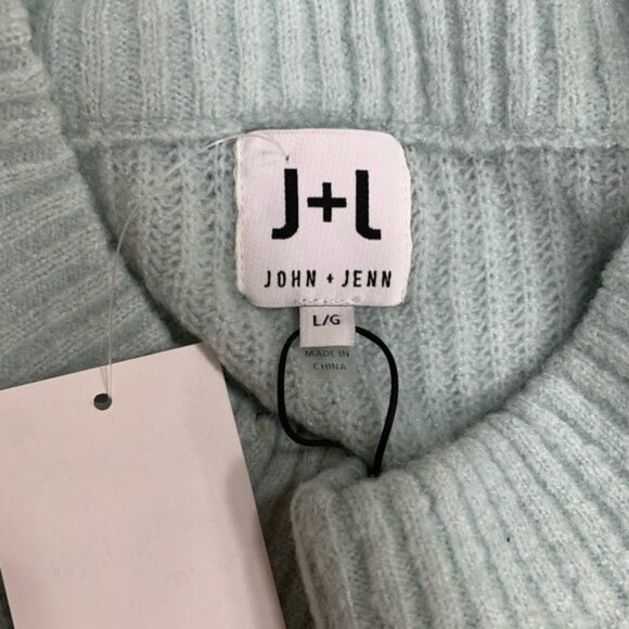 John + Jenn Varsity Stripe Mock Neck Sweater - Picture 5 of 6